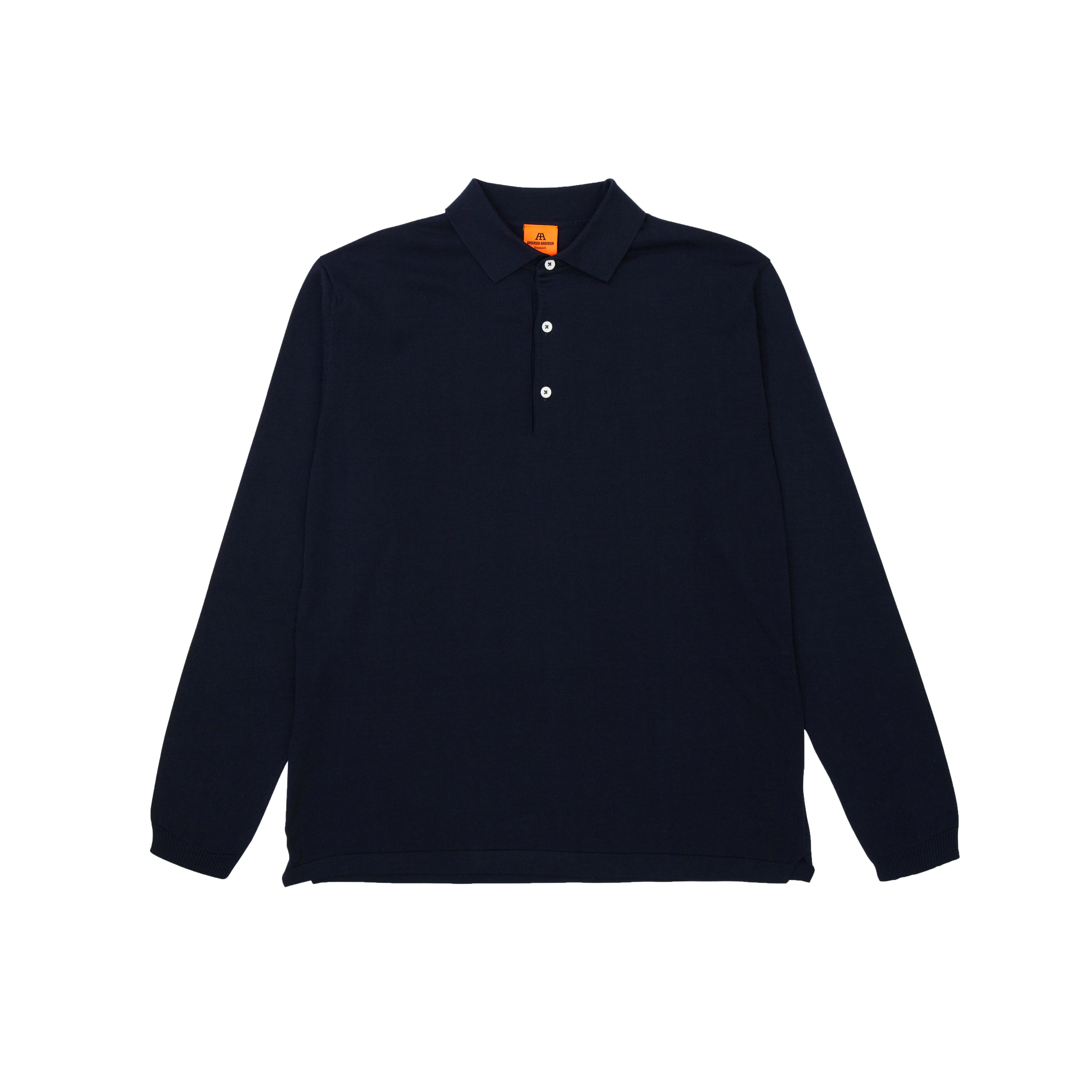 Polo Long Navy Blue